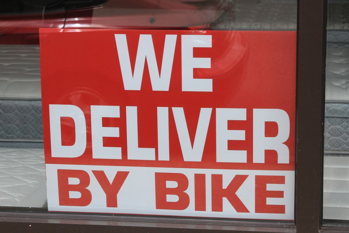 Delivered by Bike
